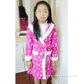 Cosy Cute Polyester Girls Pink Robe